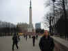 Helen by the Freedom Monument