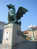 LJ's mascot - the Green Dragon