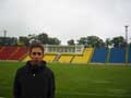 Pitchside at the National Stadium