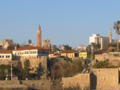 Antalya and the Fluted Minaret from the sea