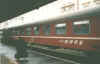 A polish train buffet car